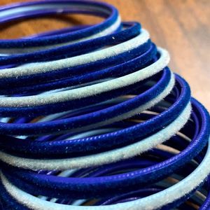 Mix Match Blue bangles