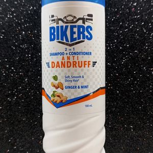 Bikers 2 In 1 Shampoo + Conditioner Ginger & Mint