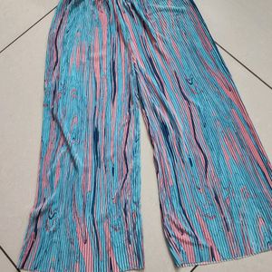 Pleated Beautiful Tye Dye Plazzo Pants