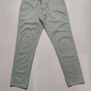 Olive Green Smart Casual Trousers