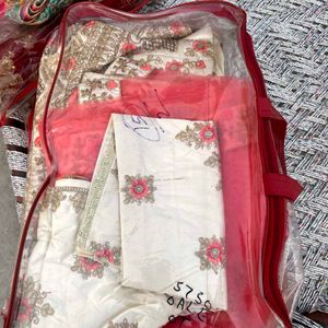 Off-white Lehanga Choli