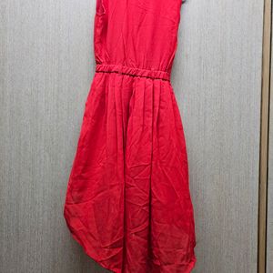 Red Stylish Party Dress