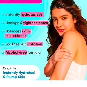 Dot & Key Rice Water Hydrating Toner With Hyaluronic |Rice Water Toner For Dry Skin, Sensitive Skin & Oily Skin |Alcohol-Free |Quick Absorbing & Non Sticky, For Hydrated Skin