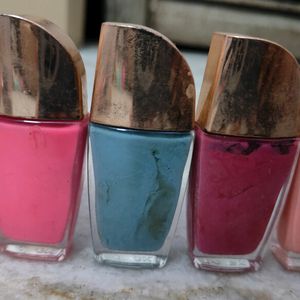 7 Multi-coloured Nail Polish