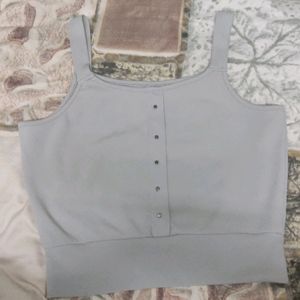 Sleeveless Crop Top