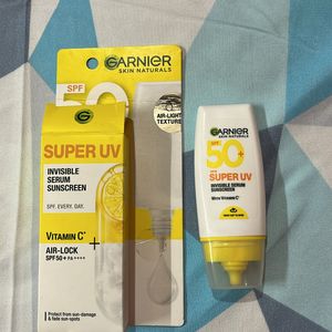 Garnier Supe UV Invisible Serum Sunscreen