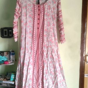 Peach Colour Kurti