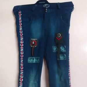 Boys Navy Blue Trouser Good Condition