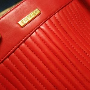 Absolutely New Side Bag In Red