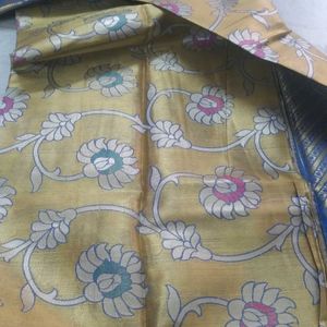 Kanchipuram Saree With Work Blouse