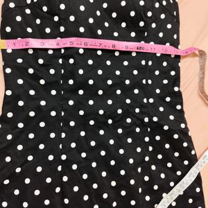 Polka Dot Mini Dress...