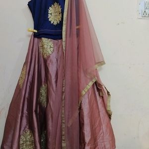 Embroidered Lehnga Dress