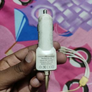 Samsung A8, AKDM Car Charger And AirPods