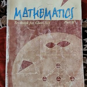 Mathematics Class XII Part 2