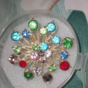 Multicolor Flower Ring