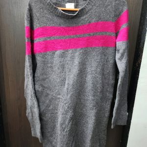 Sweater One Piece Grey