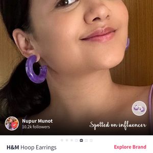 H&M Latest Hoop Earrings