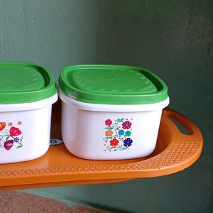 Tray With 2 Container Box