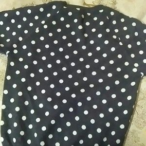 Cute Polka Dots Grey Pullover