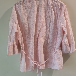 Pink Cotton Mix Top..Size XL