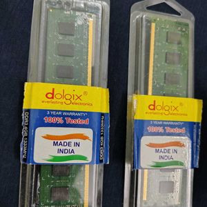 Dolgix 4GB DDR3 RAM | 1333MHz Desktop Memory