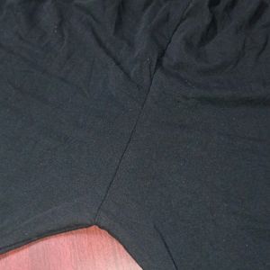 Set Of 8 Black Leggings - L Size