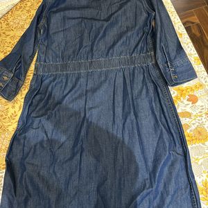 Denim Shirt Style Dress