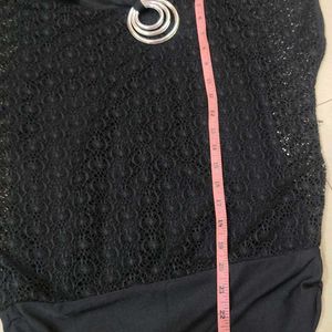 Cute Black Party Wear Top