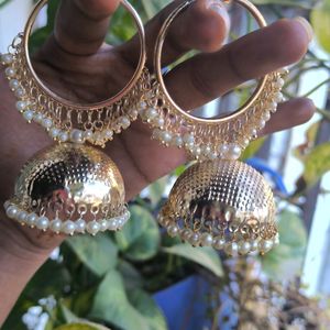 Beautiful Golden Earrings 😍