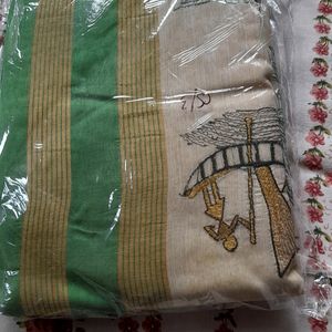 Embroidery Handloom Saree