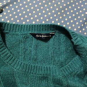 Mast And Harbour Green Sweater