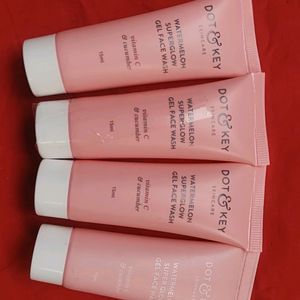 Pack Of Dot&Key Mini Face wash