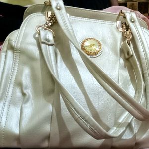 Cream 👜 Handbag