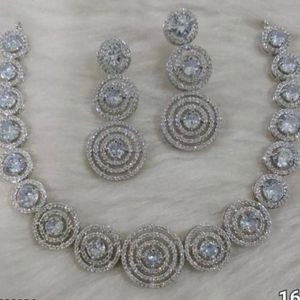 AD Diamonds Necklace Set
