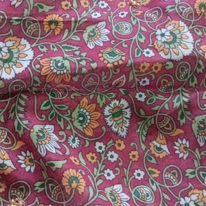 Kalamkari Organza Cut Work Dupatta