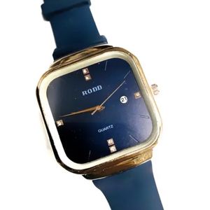 Classical blue rodd wrist watch