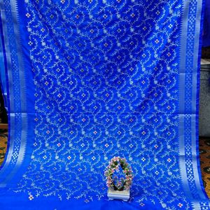 Banarsi Satan Saree Full Embroidery Work