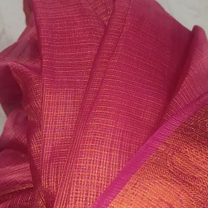 Soft Organza Festive Saree 😍