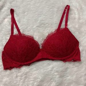 Victoria Secret Red Lace Bra