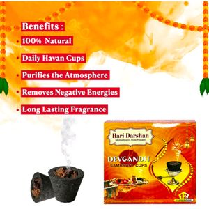 Sambrani Dhoop Cups