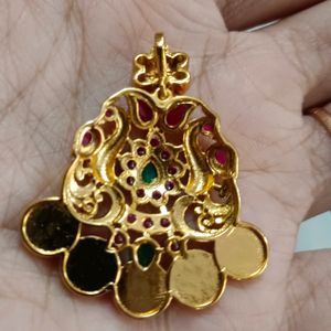 Cute Peacock 1 Gramgold Pendant