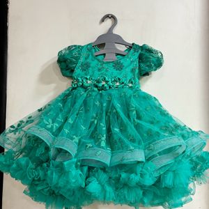 Sea Green Ball Gown