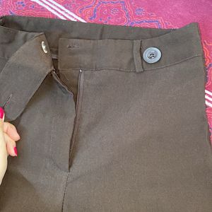 Brown Wide Leg Pants