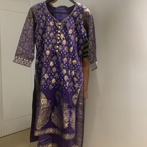 Fixed Price Purple Kurti