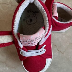 Japanese Red Baby Shoes