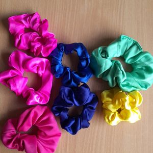 Colourful Scrunchies
