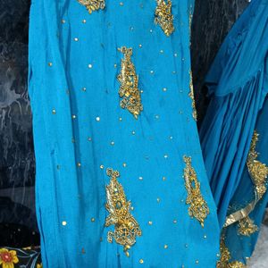 Hand Work Salwar Suit Dupatta