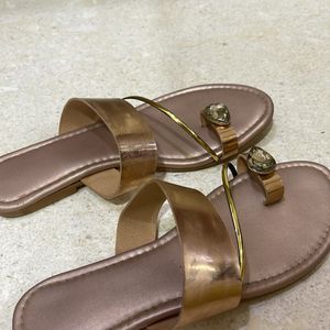 New Rose Gold Flats