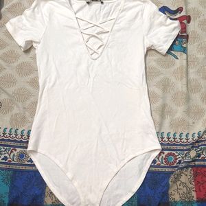 Forever 21 Cross Bodysuit Quick Offer Accepted
