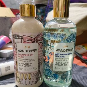 Nykaa Wanderlust Shower Gel & Body Lotion Combo